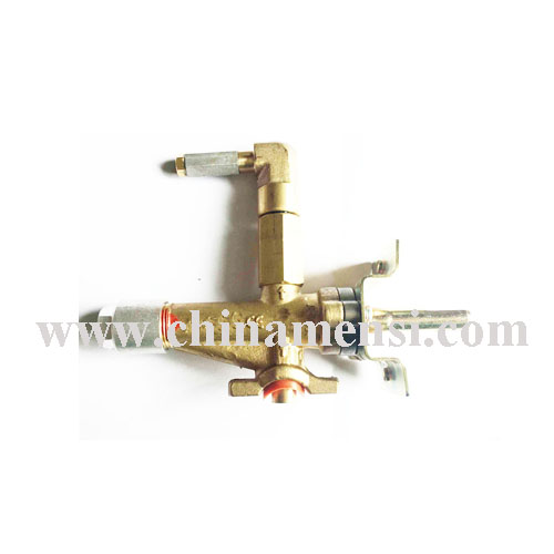 Gas Valve with Elbow